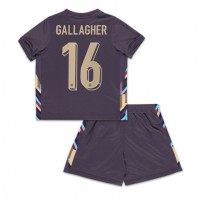 England Conor Gallagher #16 Fußballbekleidung Auswärtstrikot Kinder EM 2024 Kurzarm (+ kurze hosen)